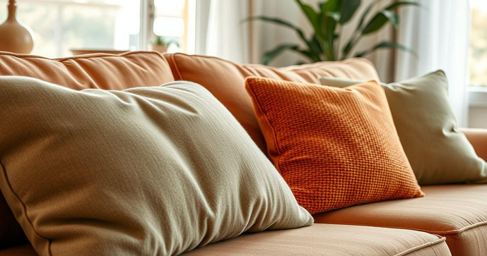 Lavagem de almofadas: como manter a limpeza e a durabilidade dos seus estofados Lavagem de almofadas: como manter a limpeza e a durabilidade dos seus estofados